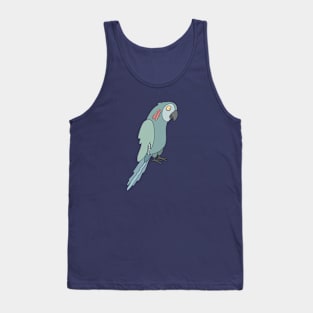 Zombie Parrot Cartoon // Funny Halloween Zombie Tank Top